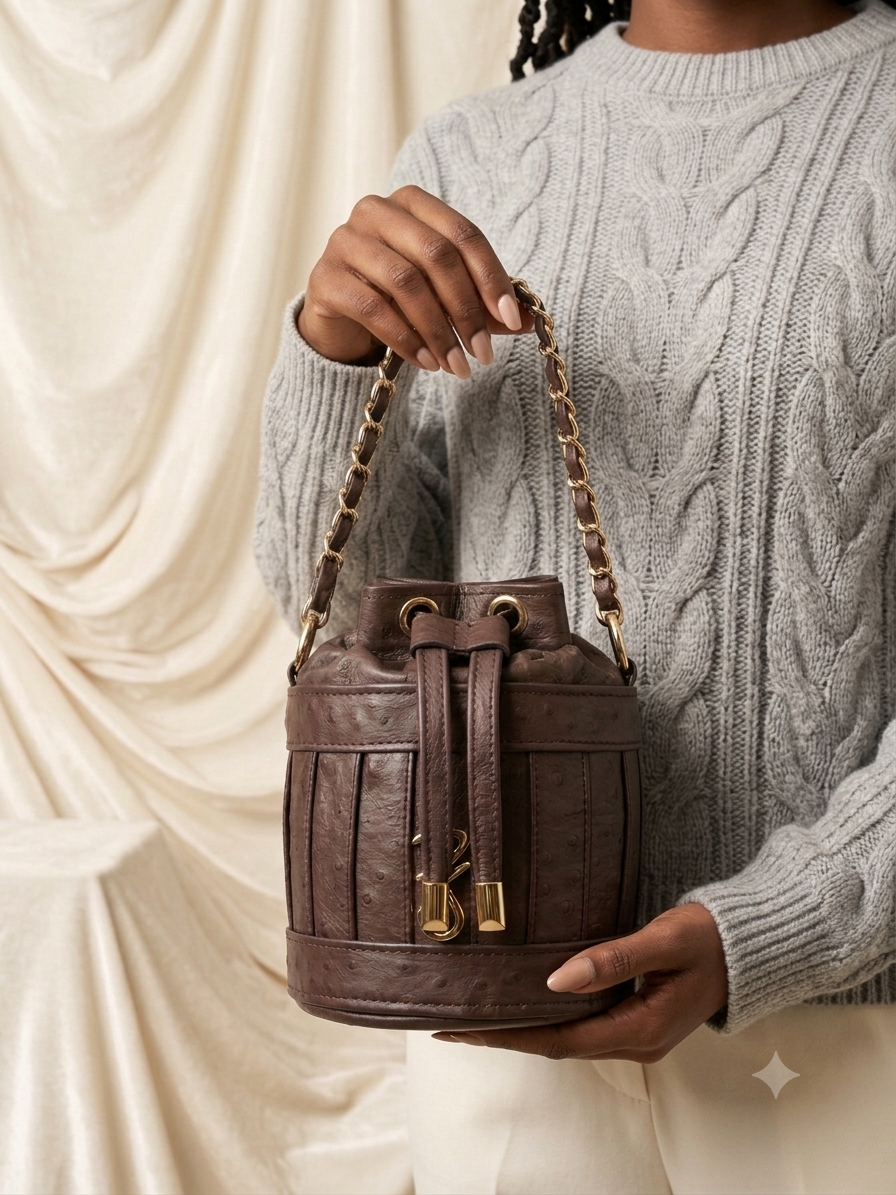 SL Bucket Bag Mini Brown